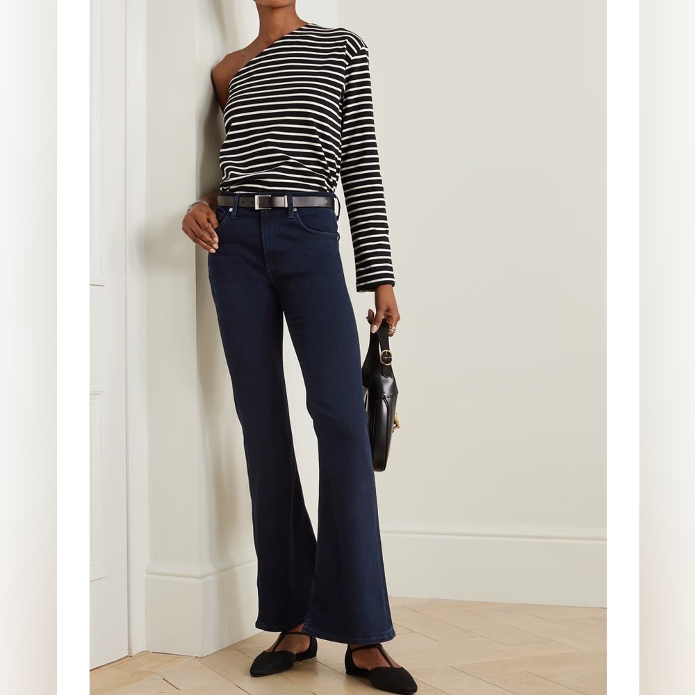 Citizens Of Humanity Dark Blue Flare Jeans